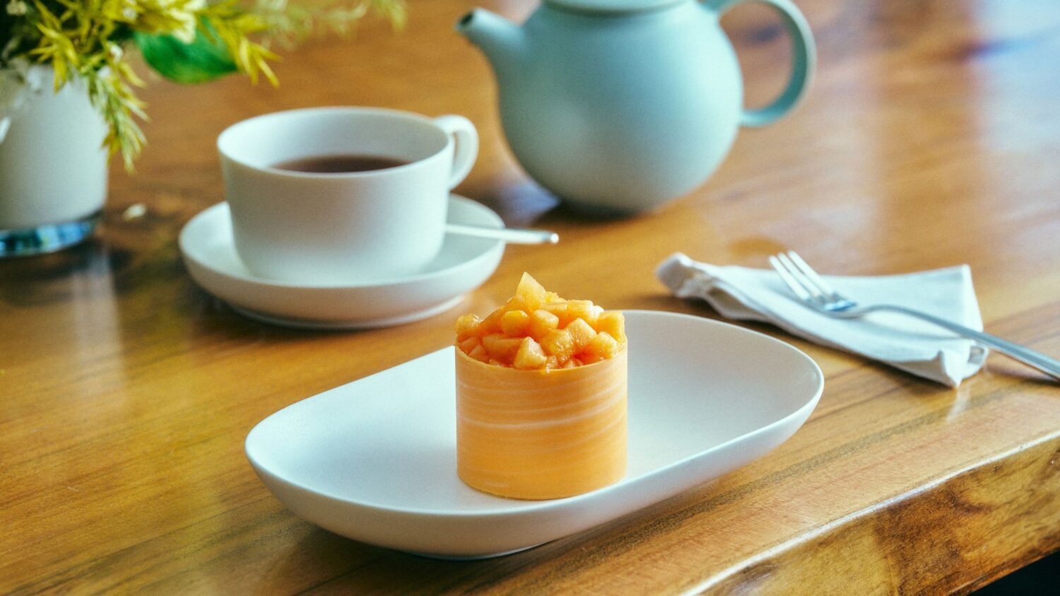 Seasonal pastry and tea at the Andaz Tokyo Pastry Shop