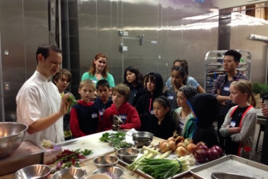 Cooking with The Slanted Door Chef & Sprouts Cooking Club