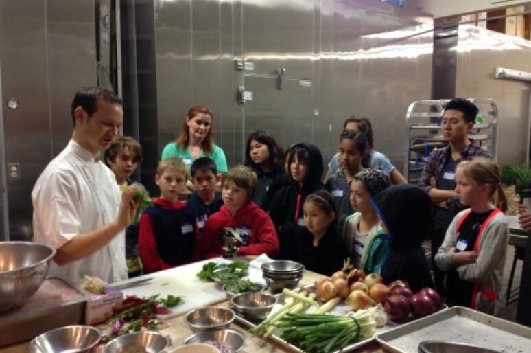 Cooking with The Slanted Door Chef & Sprouts Cooking Club