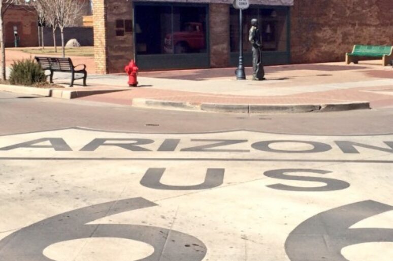 Route 66 Road Trip Winslow Arizona Stop