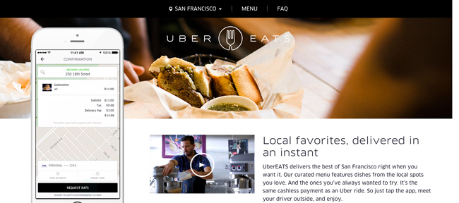 Uber Eats San Francisco