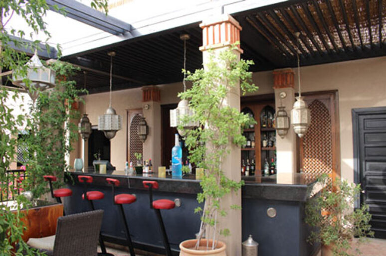 Four Seasons Resort Marrakech‎ Zest At Bleu D’Orange Scenic Roof Top Bar