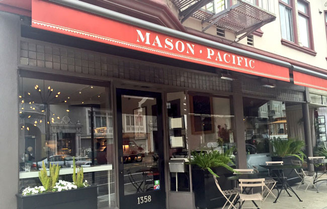San Francisco Restaurant Gem Mason Pacific