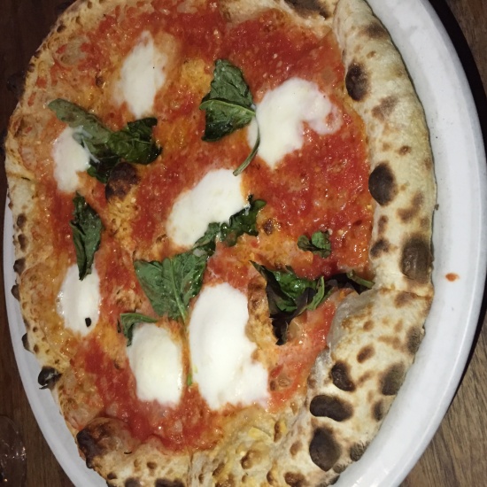 The JetSetting Fashionista Flour + Water pizza