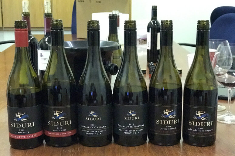 Winetasting with Adam Lee of Siduri Wines & Kristina Werner