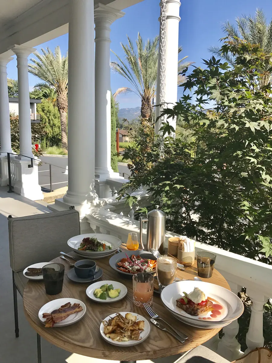 The Acacia House Restaurant at Las Alcobas Napa Valley