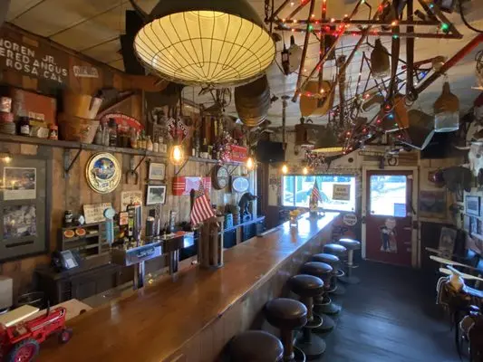 Bar at The Dry Creek General Store