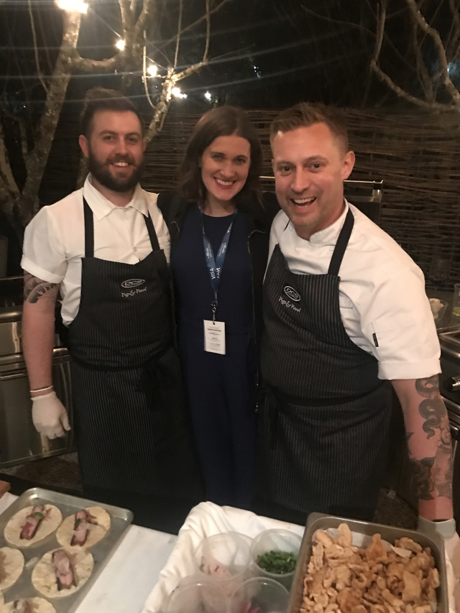 Chef Charlie Palmer's Pigs & Pinot Event