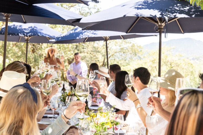 The Stunning Alfresco Luncheon at Copain Winery with The Supper Club