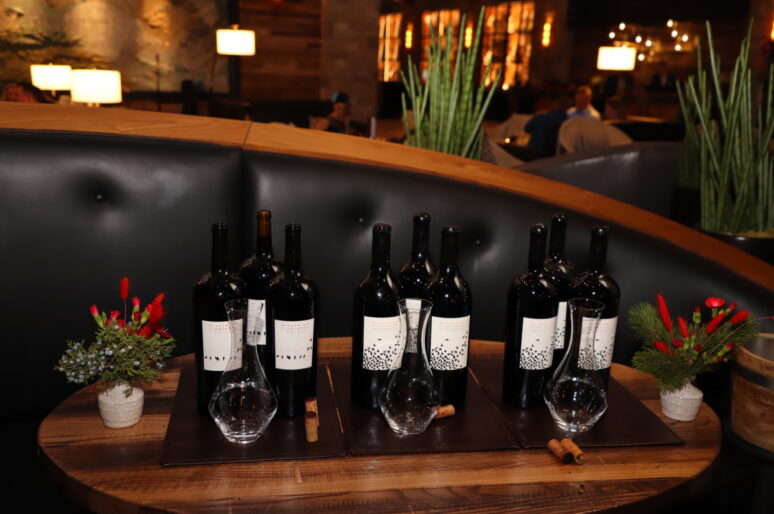 Blackbird Vineyards Winemaker Dinner at Charlie Palmer Steak Napa