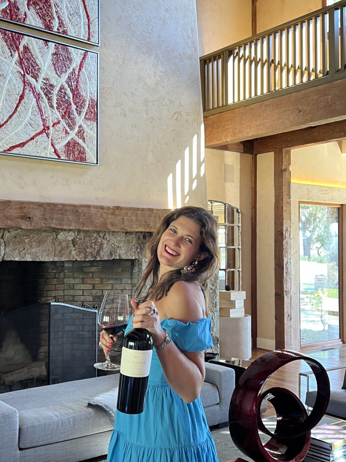 Emily The JetSetting Fashionista Wine Tasting in Sonoma, CA