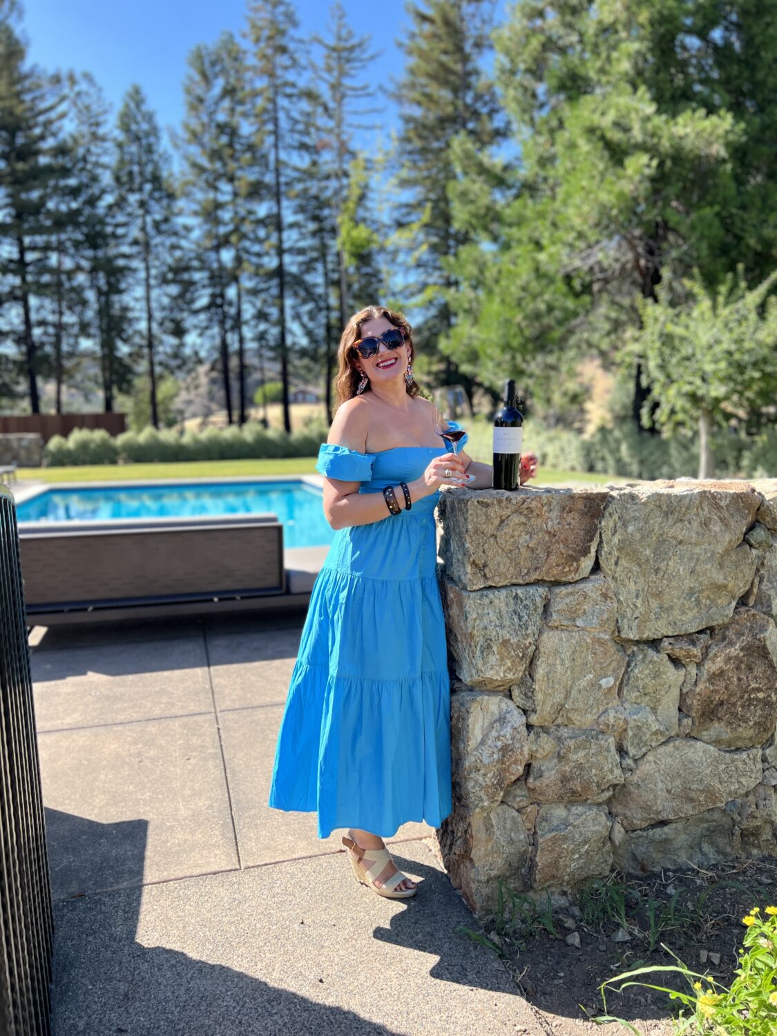 Emily The JetSetting Fashionista in Sonoma Co Wine Country