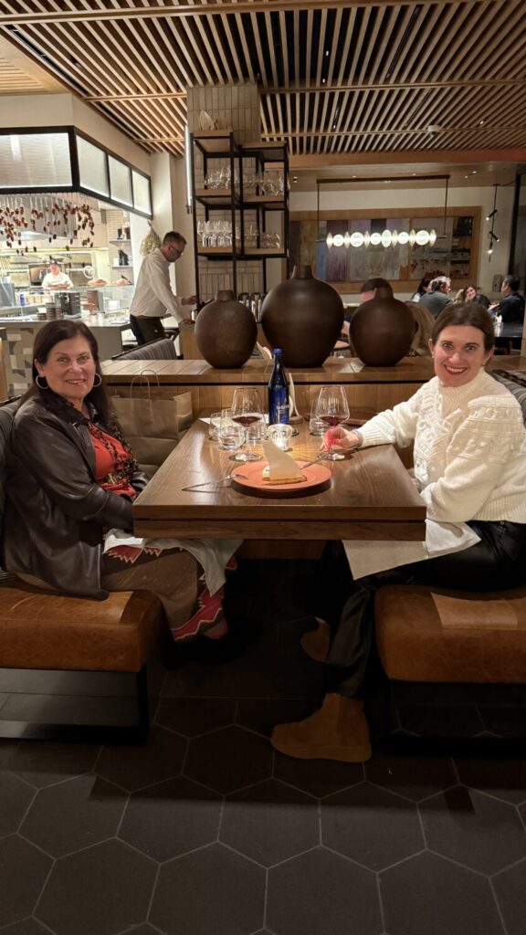 Emily and her mom at Folia, Appellation Healdsburg | The JetSetting Fashionista