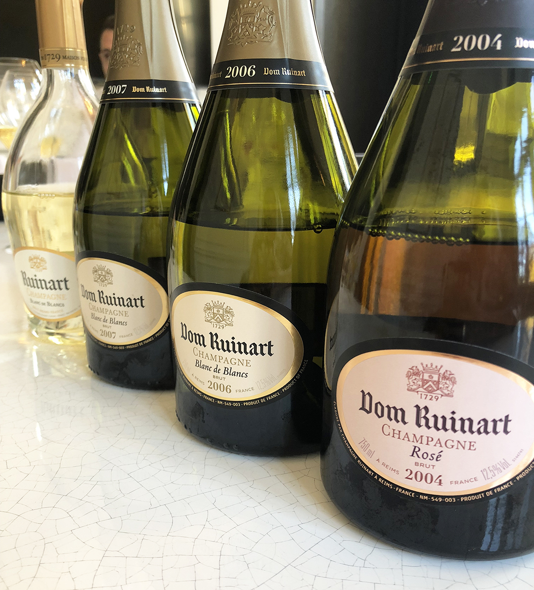Maison Ruinart Tasting with Chef de Caves Frederic Panaiotis
