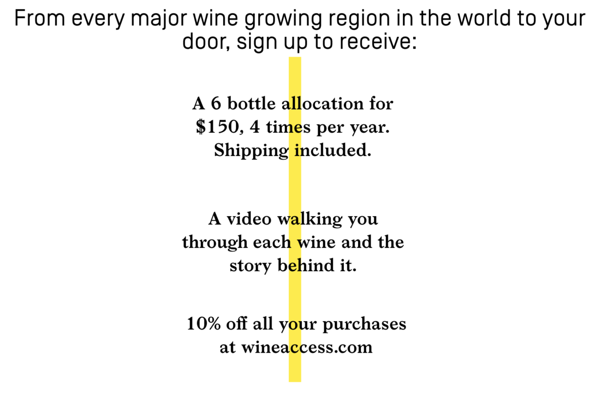 Wine Access and their fabulous Wine Club You Must Join!