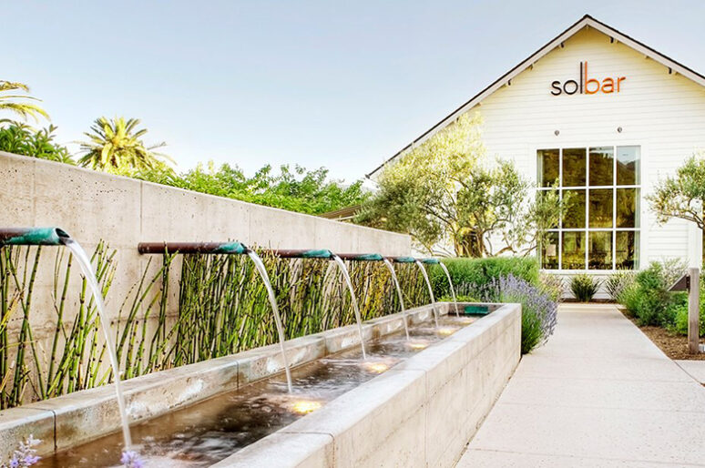 Dinner at SolBar, at The Solage with Calistoga WineGrowers