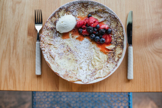 Stockhome Petaluma Swedish Pancake Instagram Live Cooking Demo with Chef Roberth Sundell