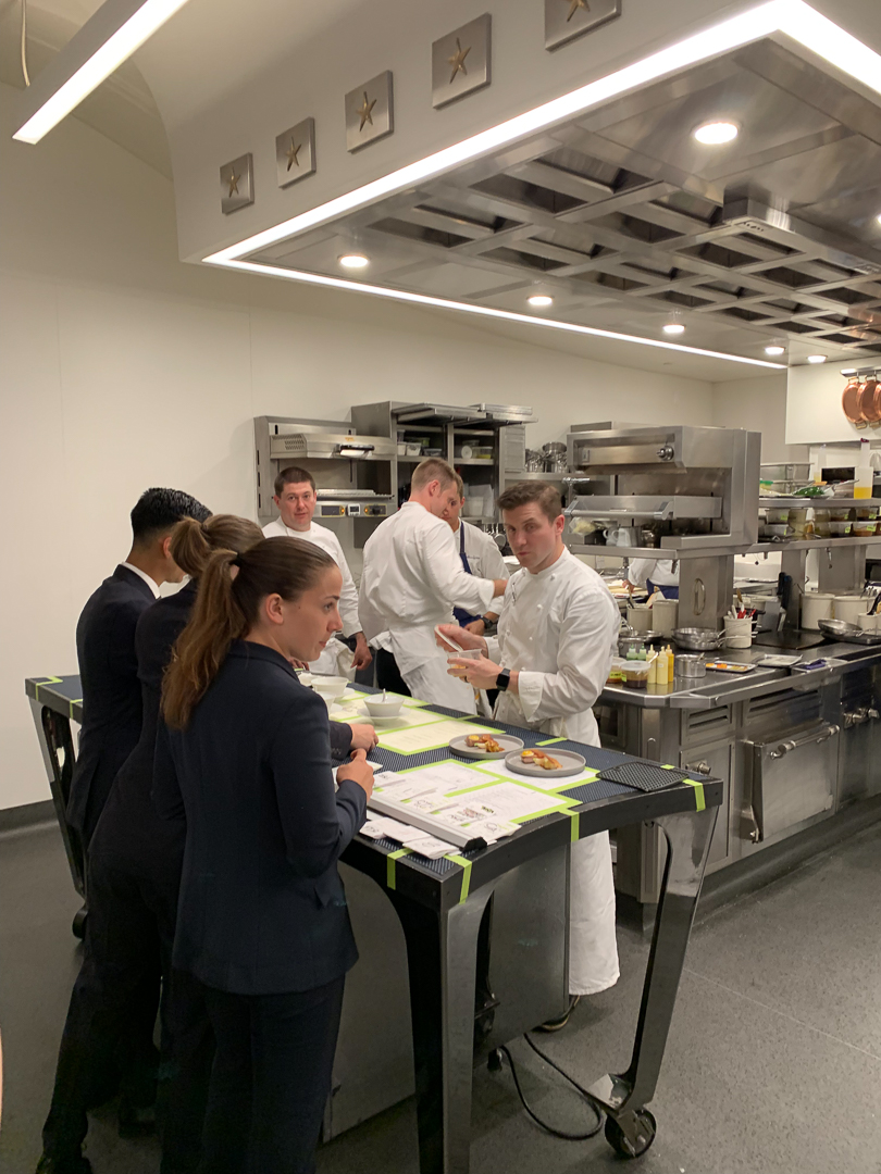 Behind the scenes in the kitchen at The French Laundry