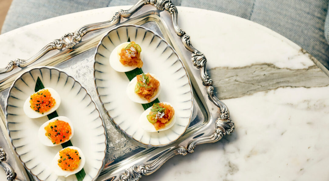 Deviled eggs at The Madrona | The JetSetting Fashionista