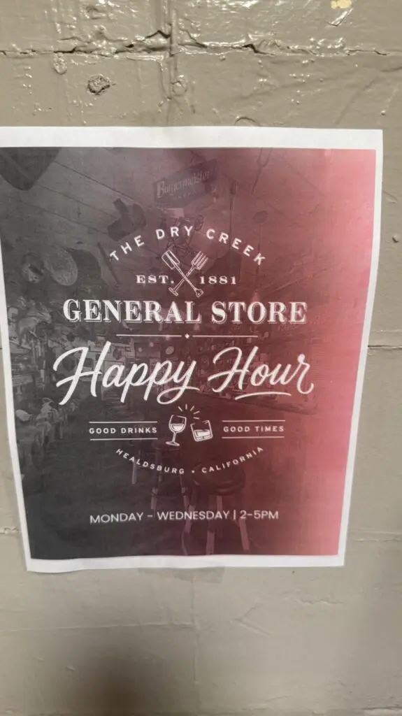 Best Healdsburg Happy Hours